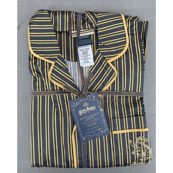 Pottery Barn Other - NEW Pottery Barn Harry Potter Hufflepuff House ADULT 2pc. Pajama Set~Large